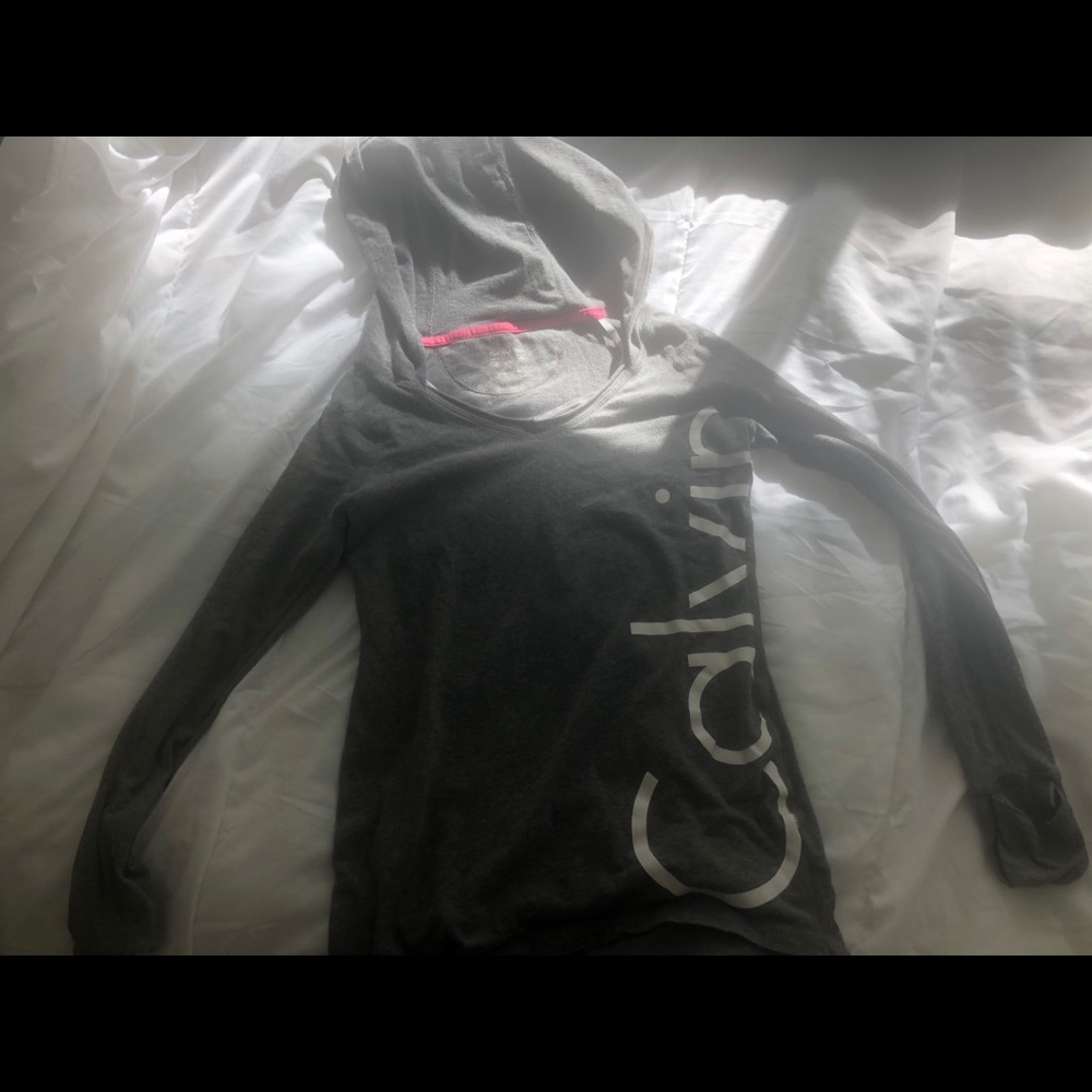3 for $15 Calvin Klein thin hooded top